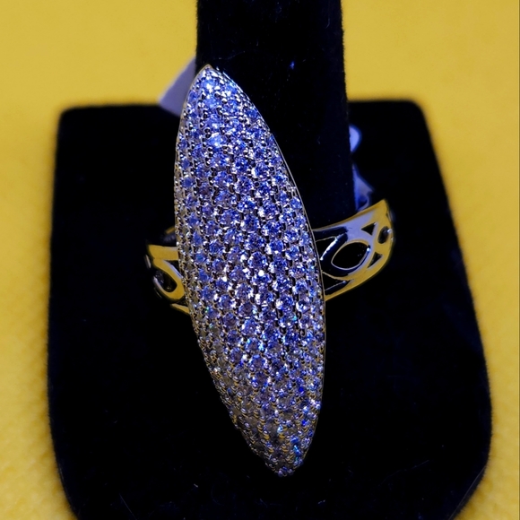 Bella ladies cluster ring - Picture 1 of 2